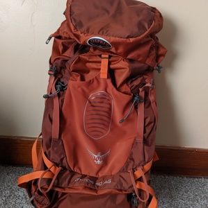 Osprey Atmos 50L AG size large camping backpack